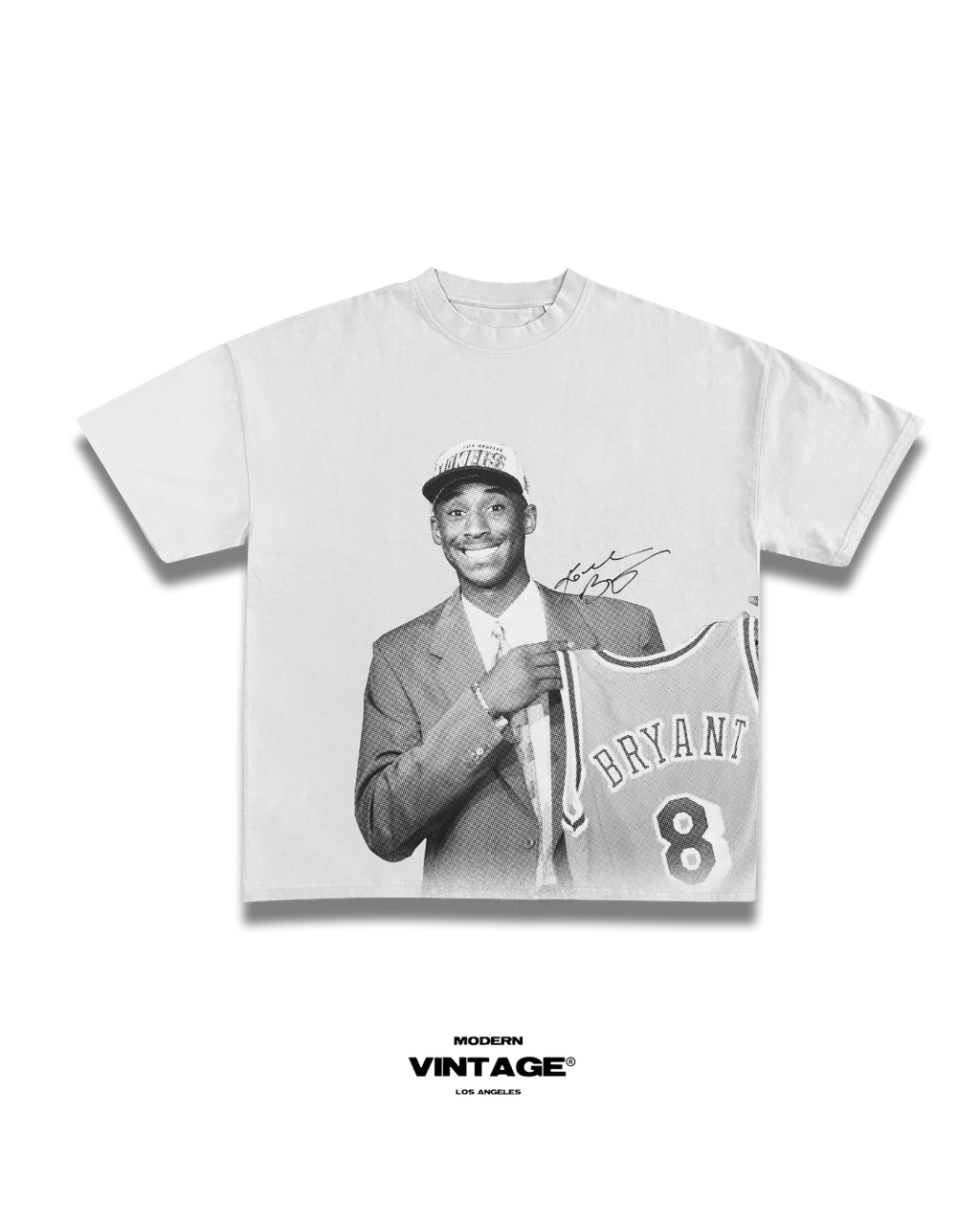 Kobe “Draft Day” OG RESTOCK Tee (WHITE)
