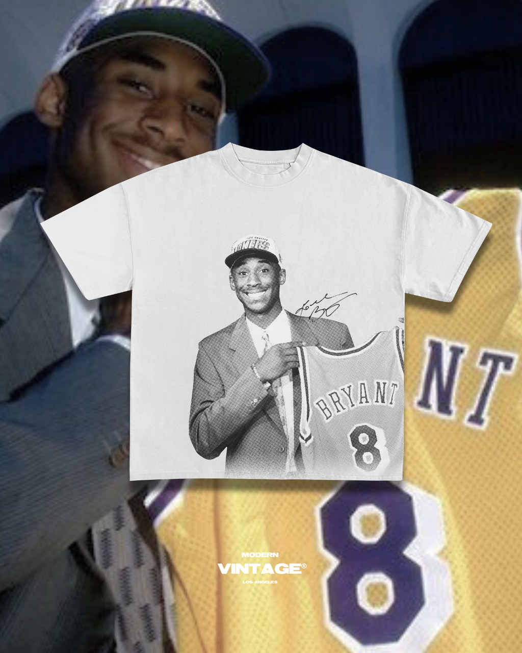 Kobe “Draft Day” OG RESTOCK Tee (WHITE)