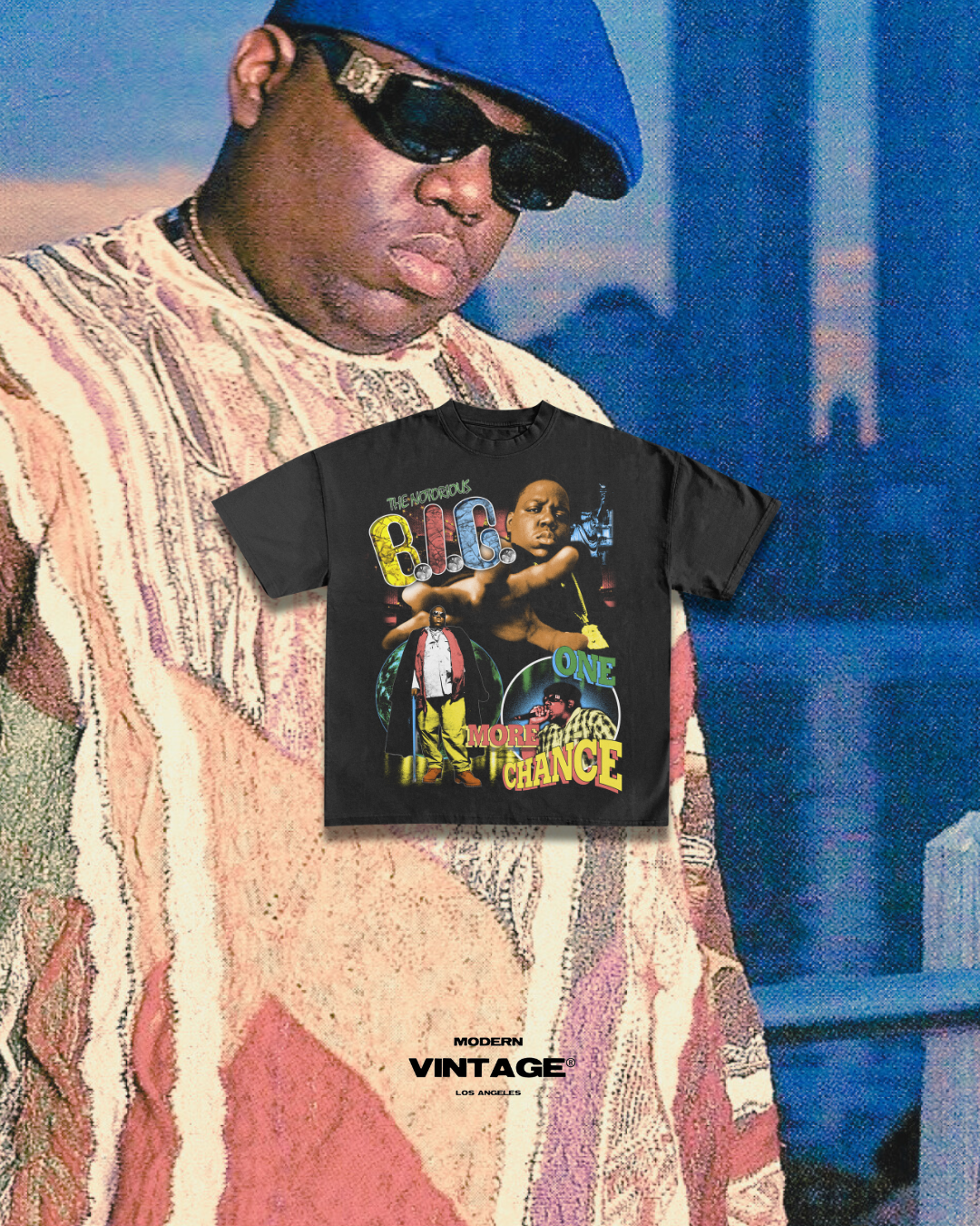 KIDS - Biggie Smalls “90’s Vintage” Tee (BLACK)