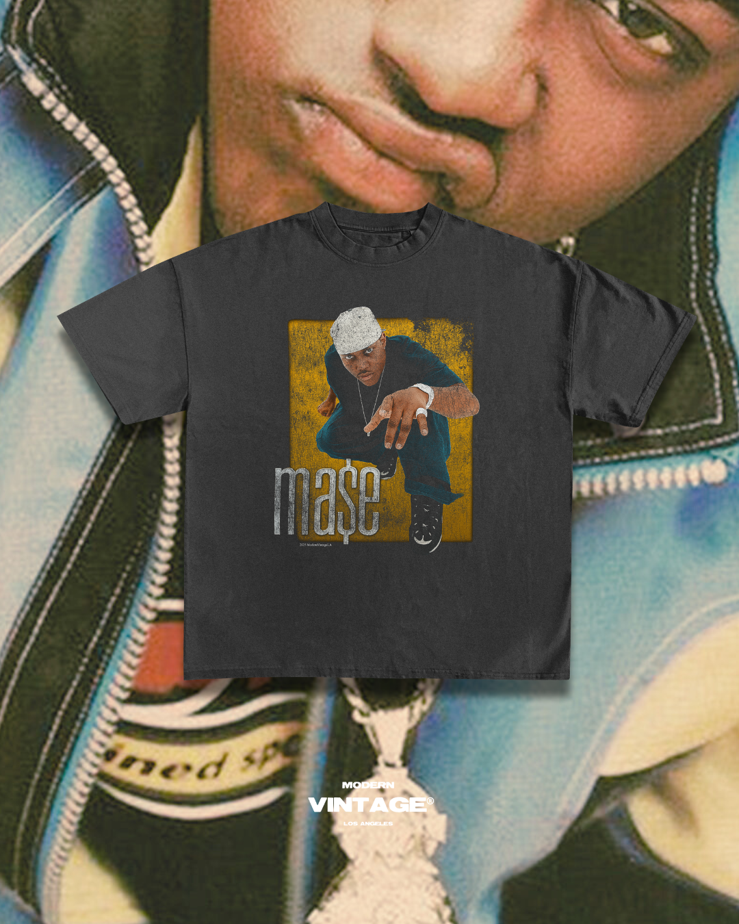 MA$E “Vintage” Tee (VINTAGE BLACK)