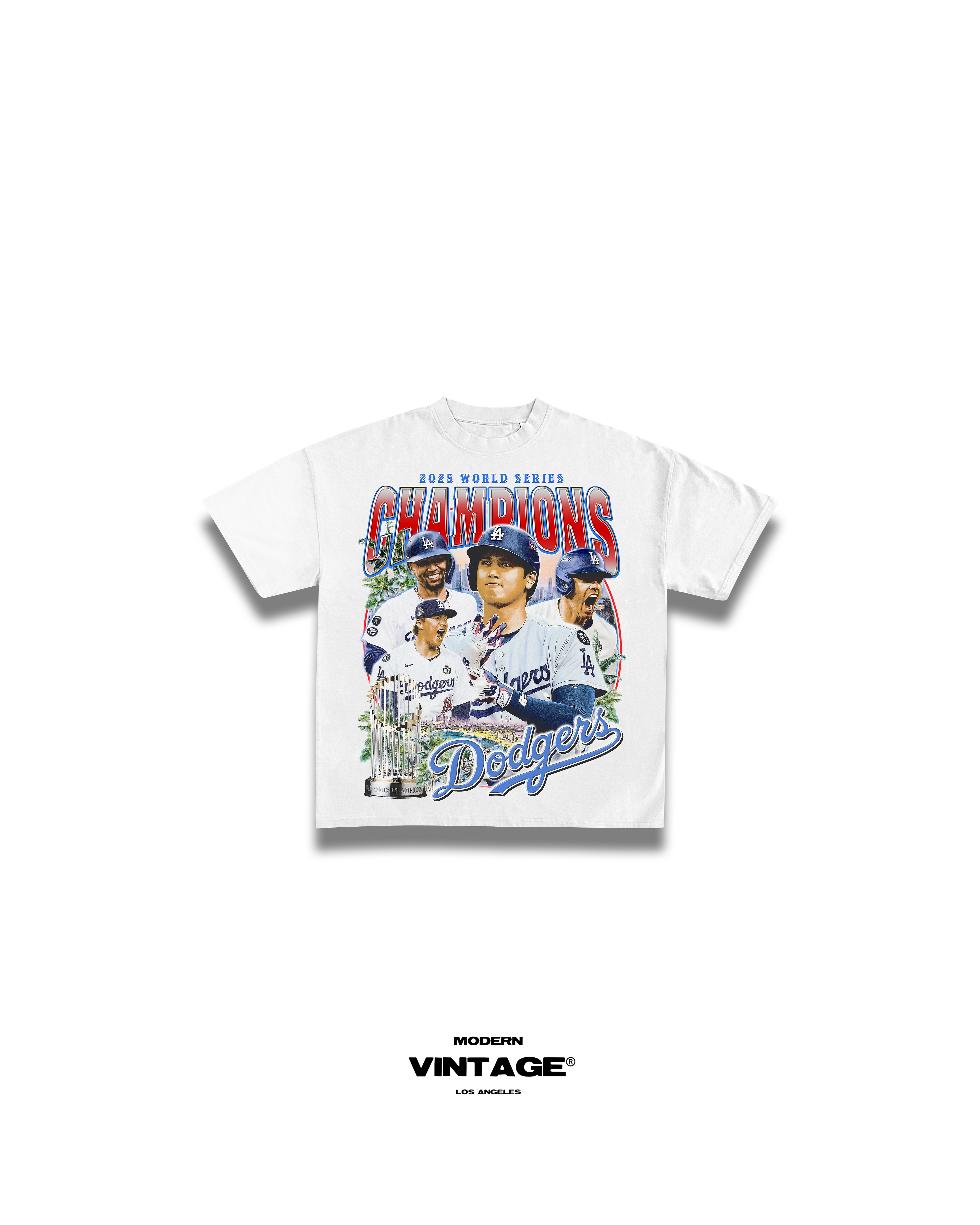 KIDS - 2025 CHAMPIONS Tee (WHITE)