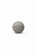 CAST IN CONCRETE - POKEBALL SCULPTURE