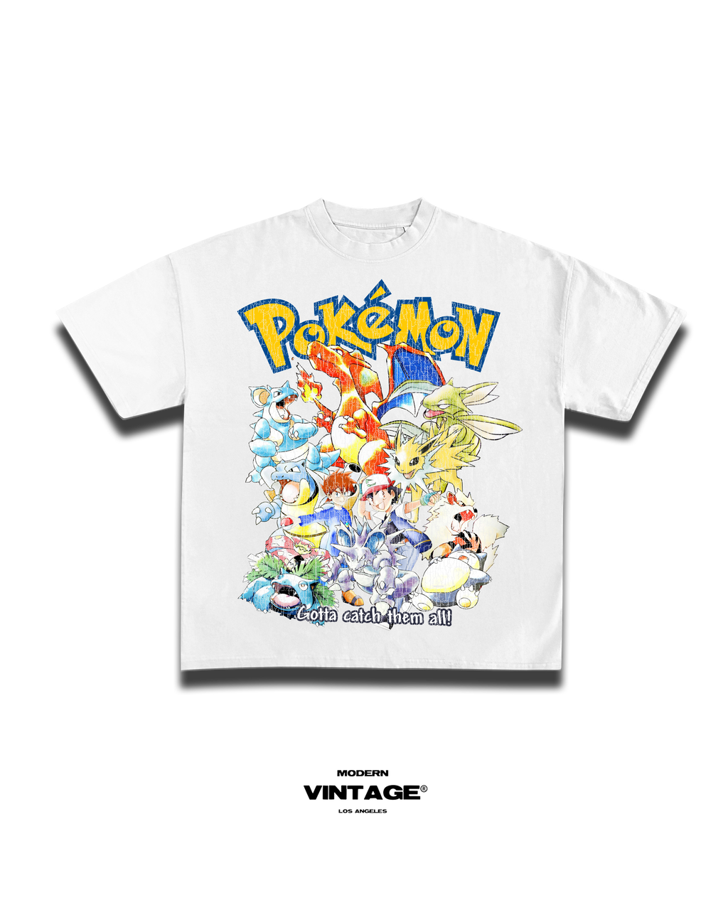 Vintage “Pokemon” Tee (WHITE)