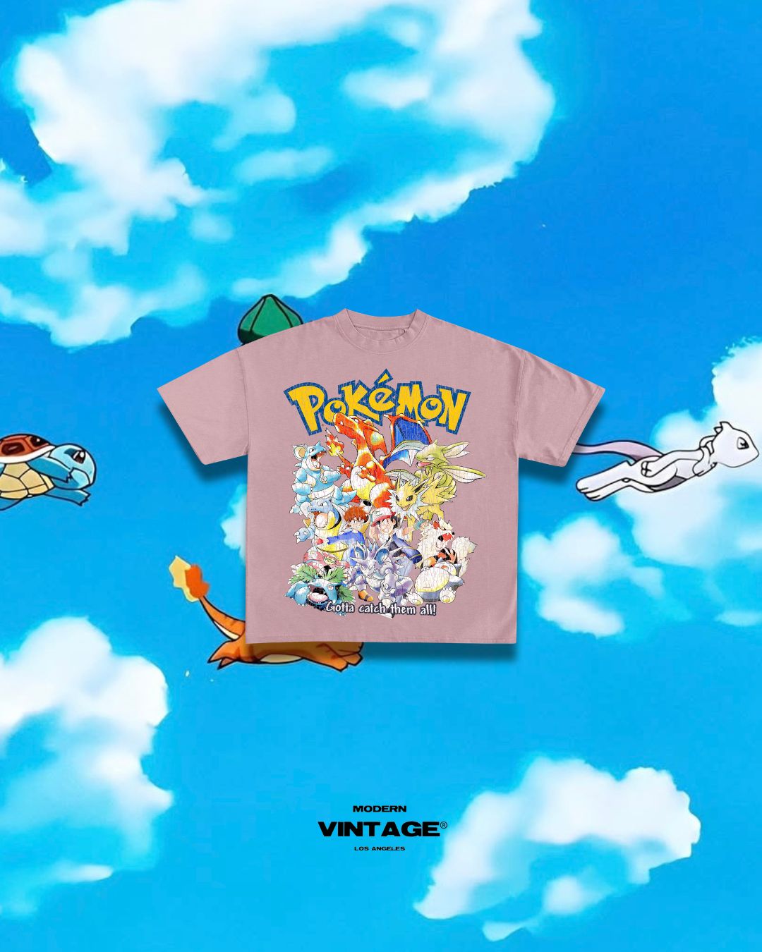 KIDS - “Vintage Pokemon” Tee