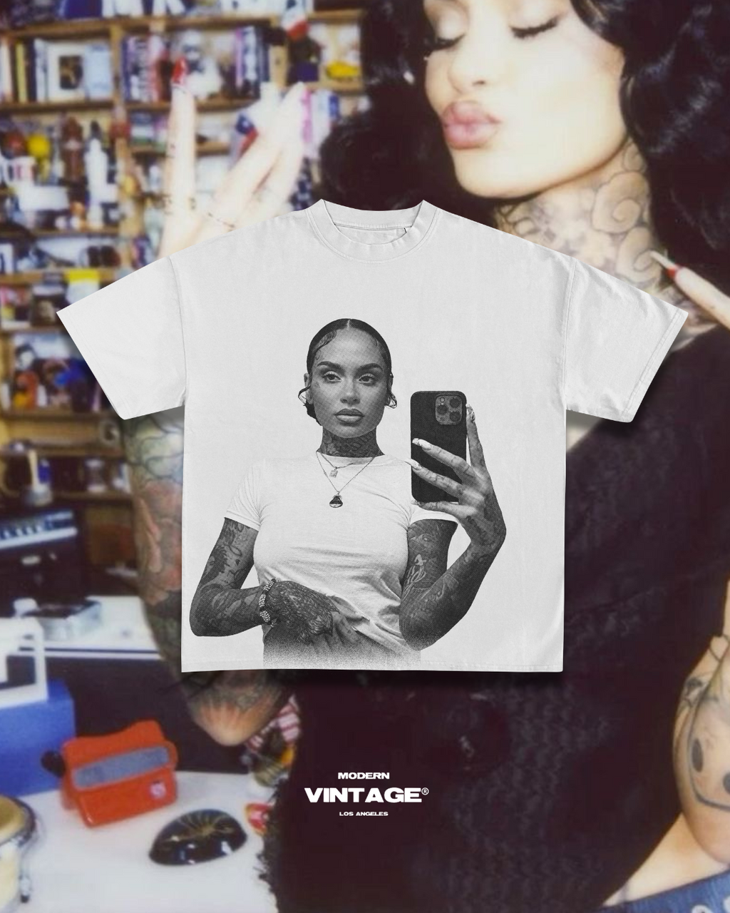 Kehlani OG RESTOCK Tee (WHITE)