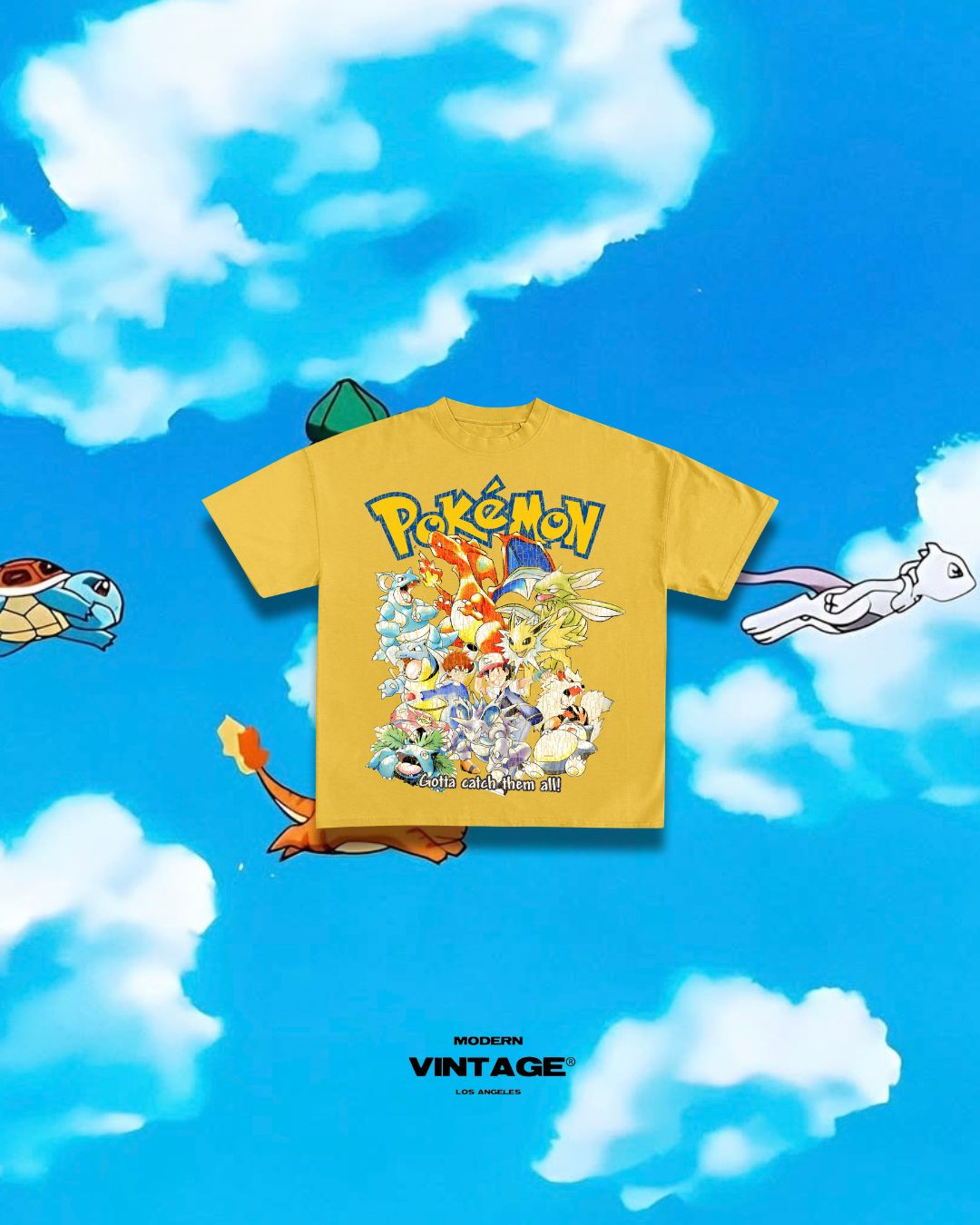 KIDS - “Vintage Pokemon” Tee