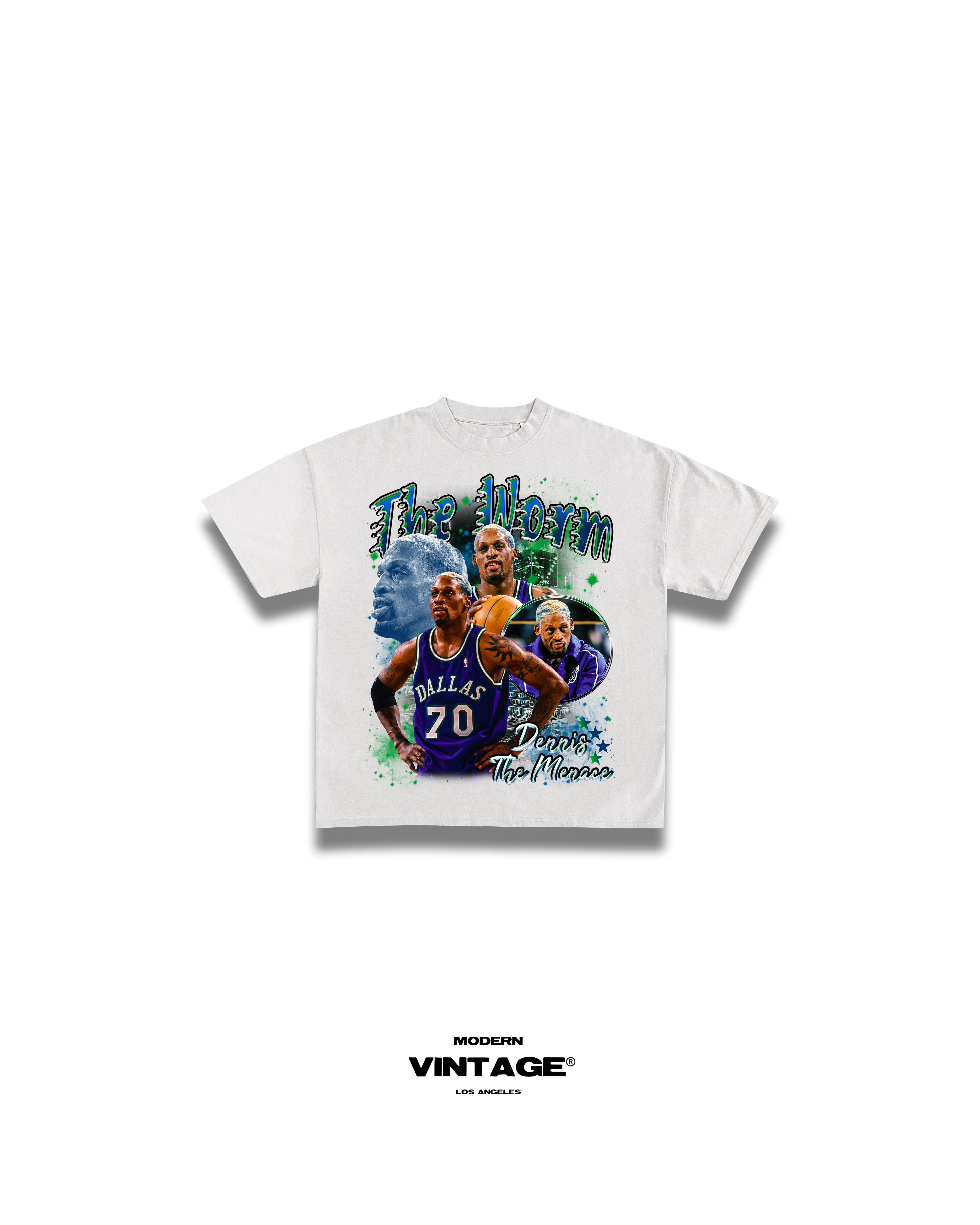 KIDS - “The Worm” Tee (WHITE)