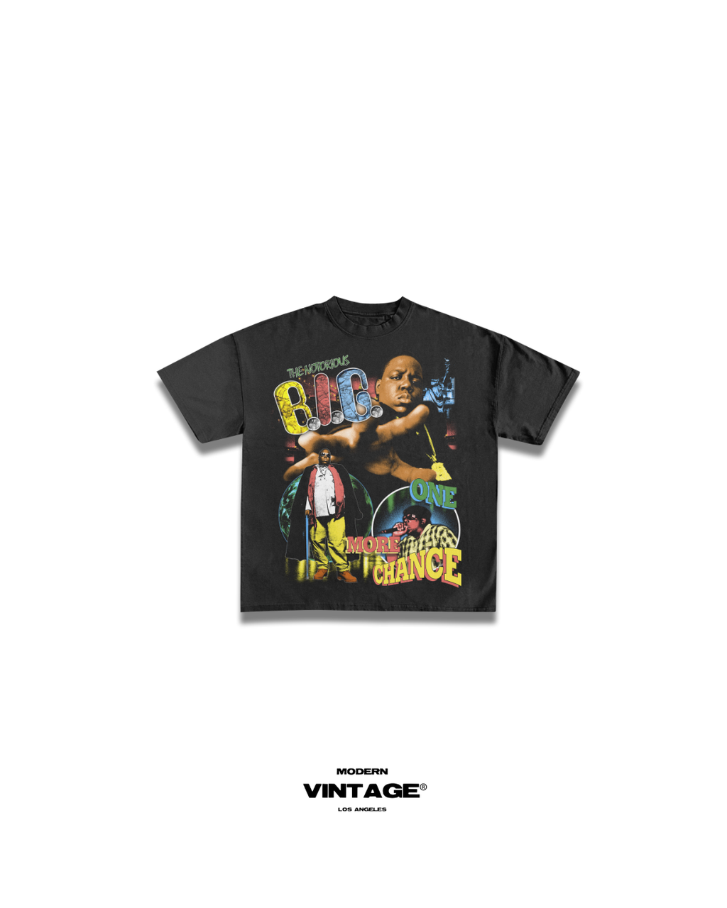 KIDS - Biggie Smalls “90’s Vintage” Tee (BLACK)
