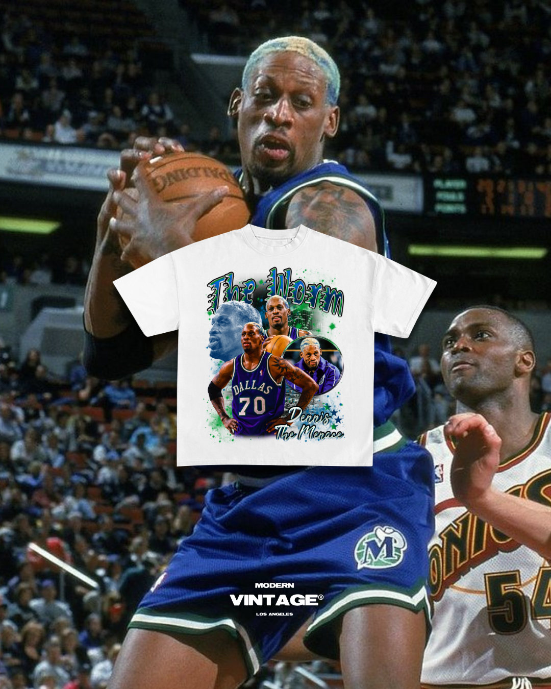 KIDS - “The Worm” Tee (WHITE)