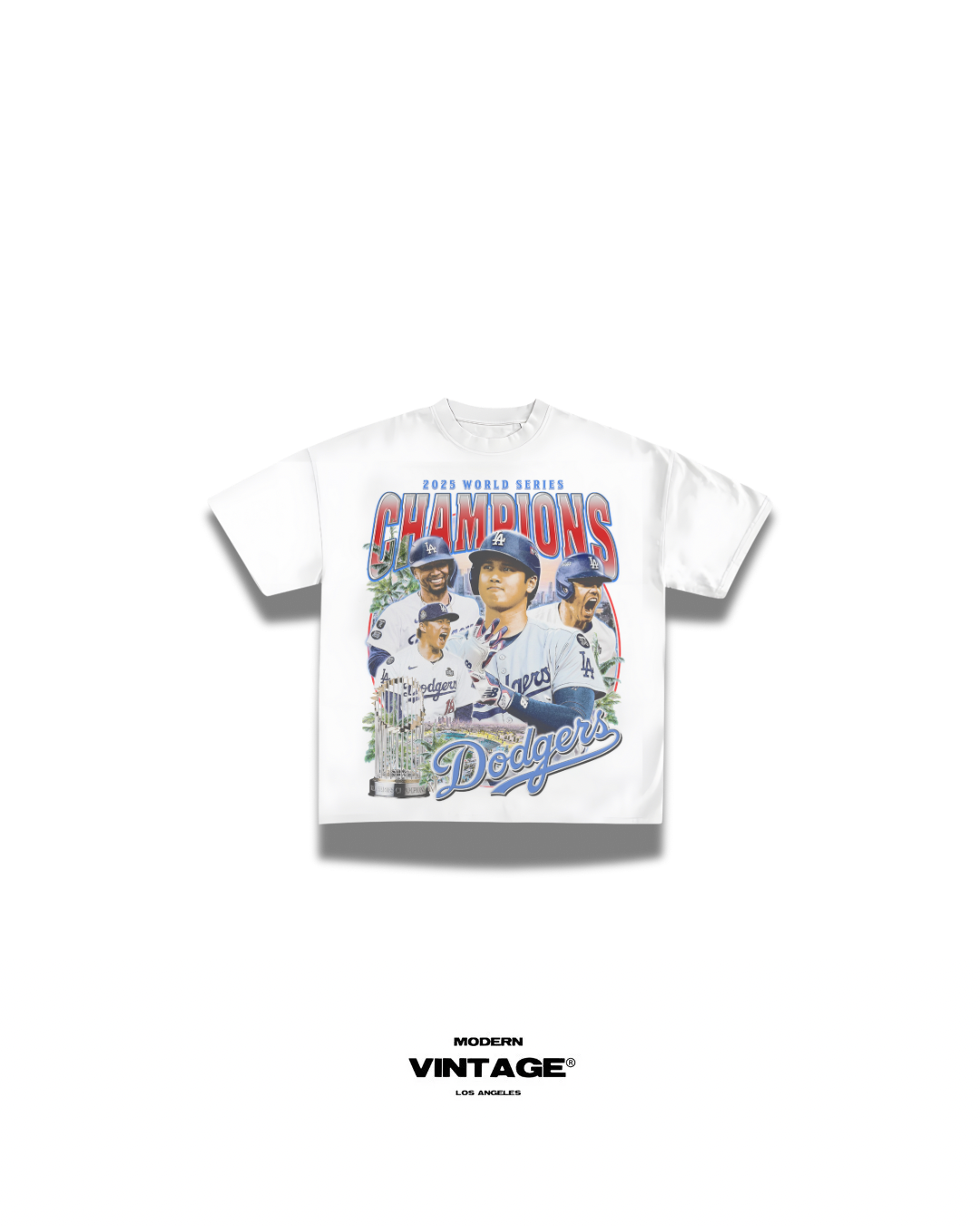 KIDS - 2025 CHAMPIONS Tee (WHITE)